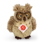 Knuffel Uil Grijsbruin