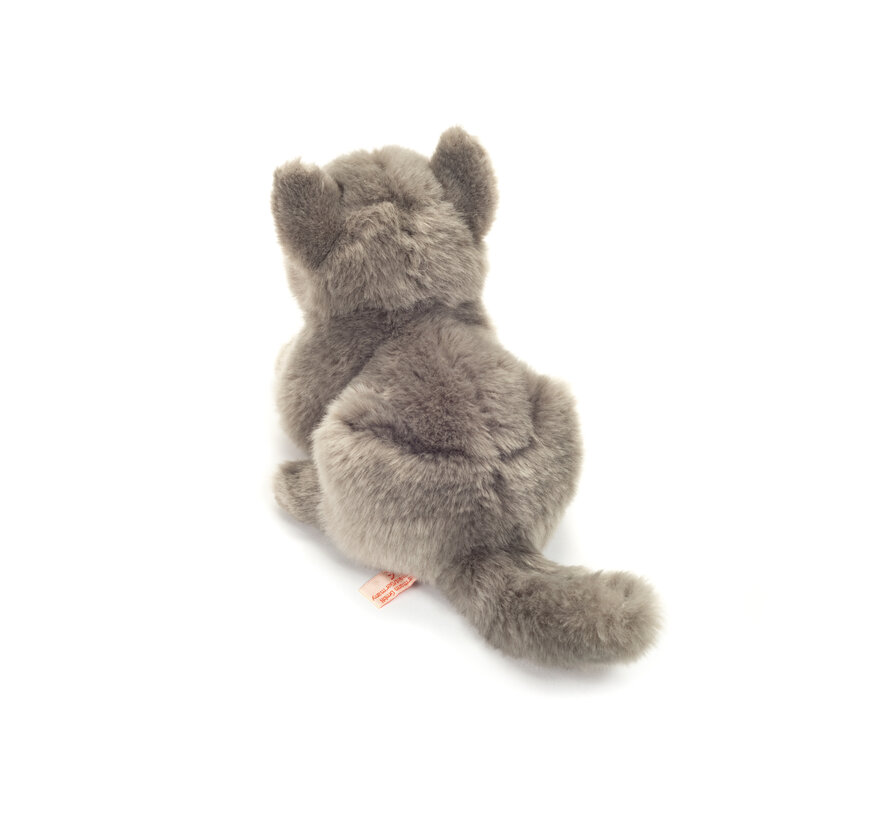 Knuffel Kat Karthuizer Chartreux Liggend