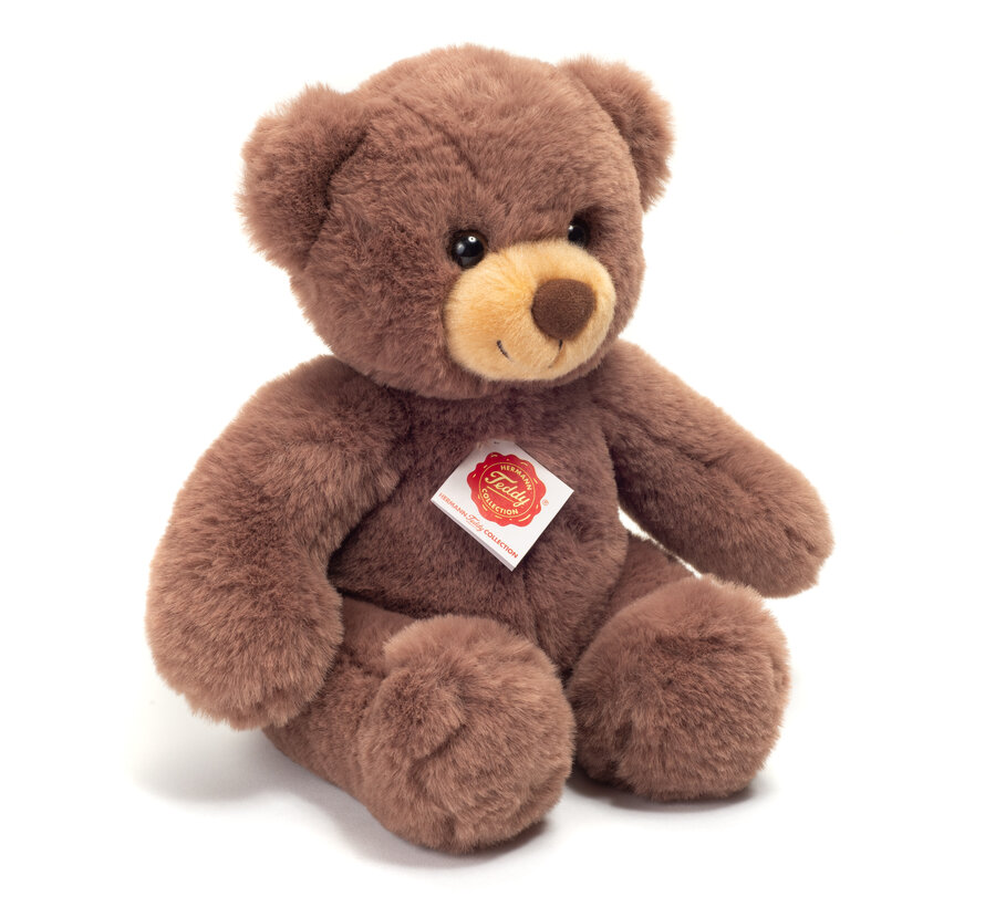 Knuffel Teddybeer Chocoladebruin 30 cm