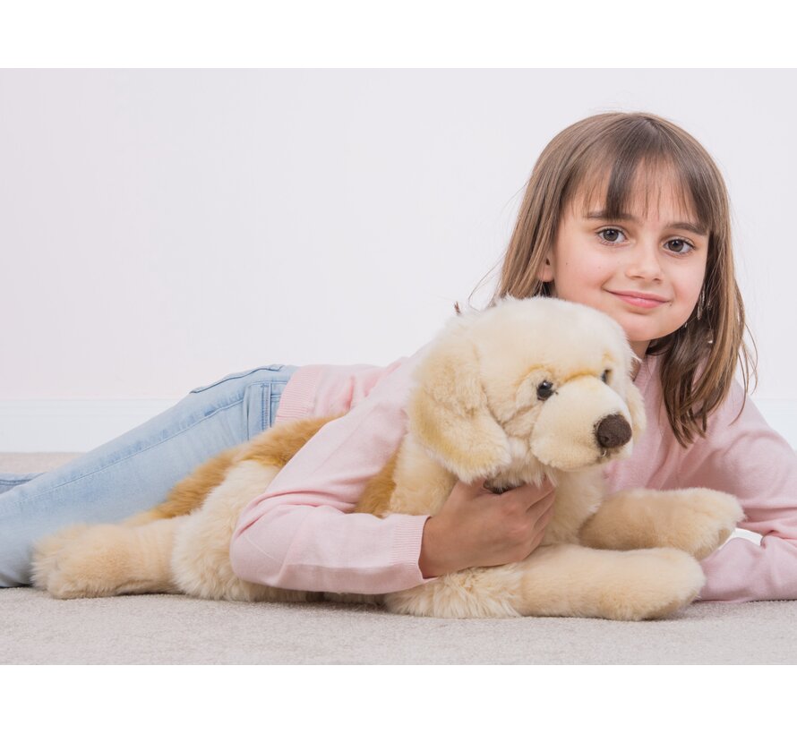 Knuffel Hond Golden Retriever Liggend 60 cm