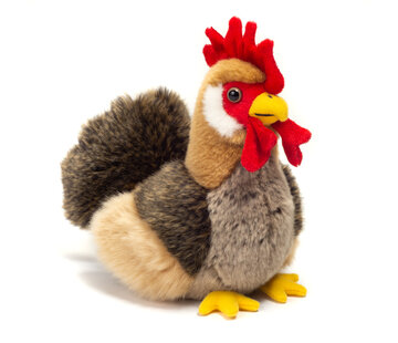 Hermann Teddy Knuffel Haan 17cm