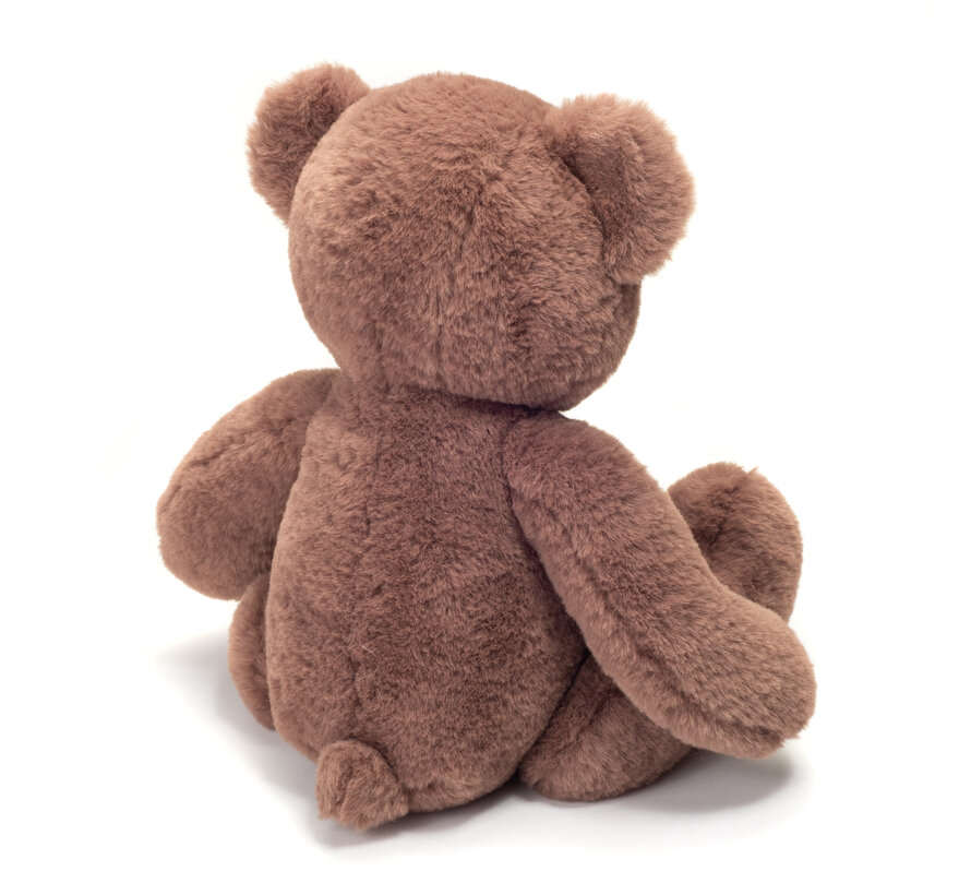 Knuffel Teddybeer Chocoladebruin 30cm