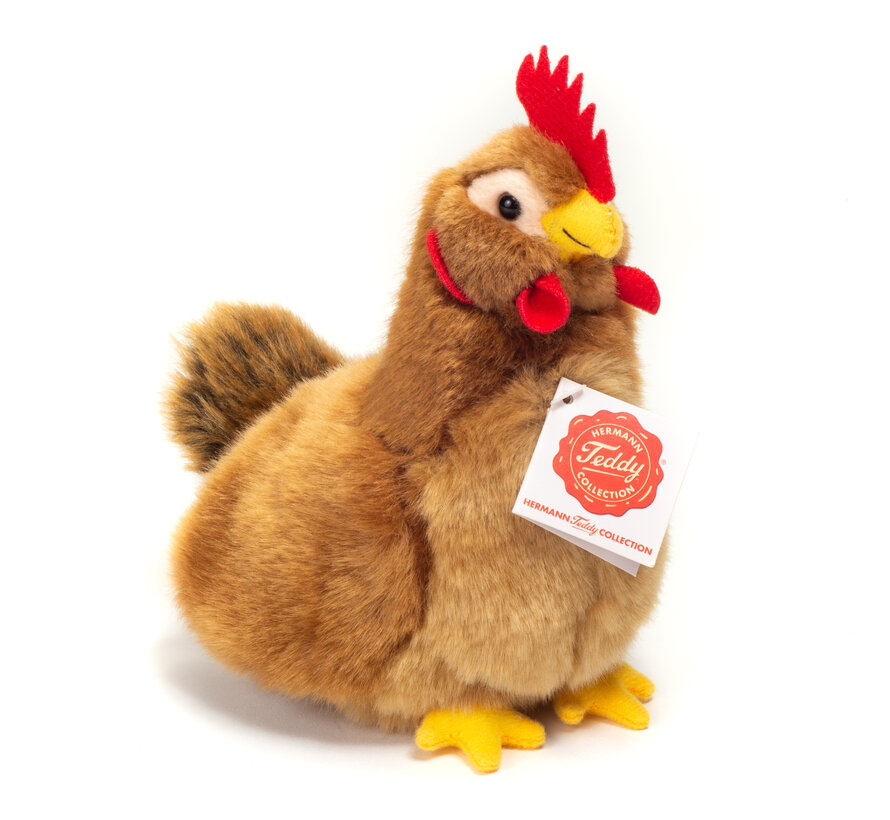Knuffel Kip 16cm