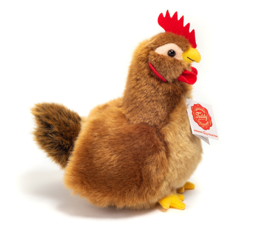 Knuffel Kip 16cm