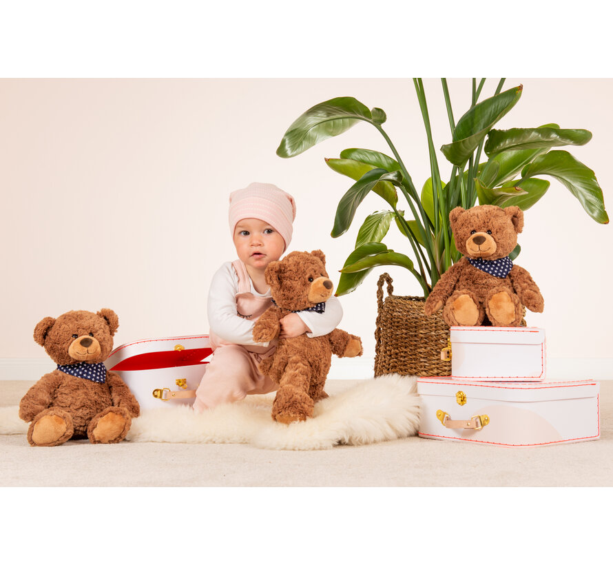 Knuffel Teddybeer Bruin 26cm