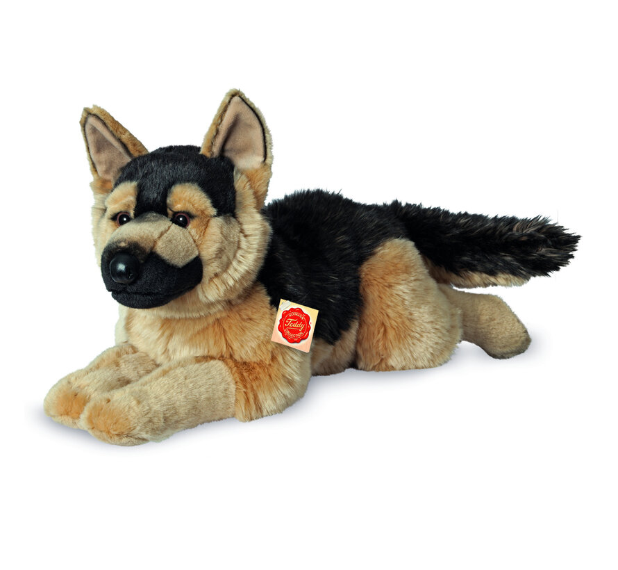 Knuffel Herdershond Liggend 60cm