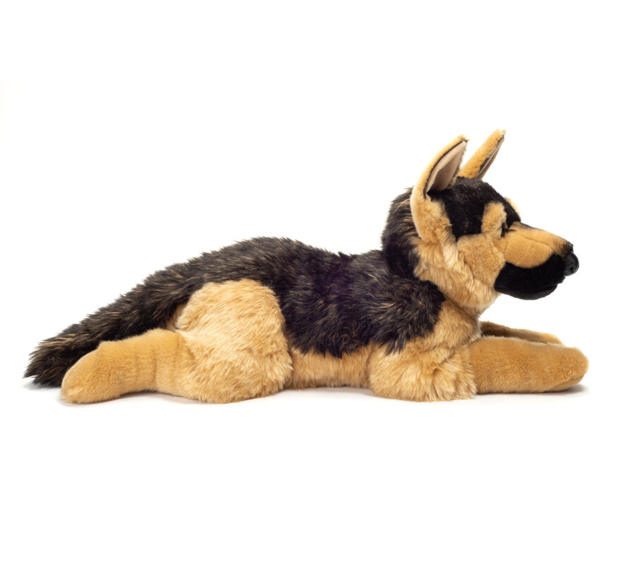 Knuffel Herdershond Liggend 60cm