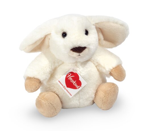 Hermann Teddy Knuffel Konijn Poppi Wit 15cm