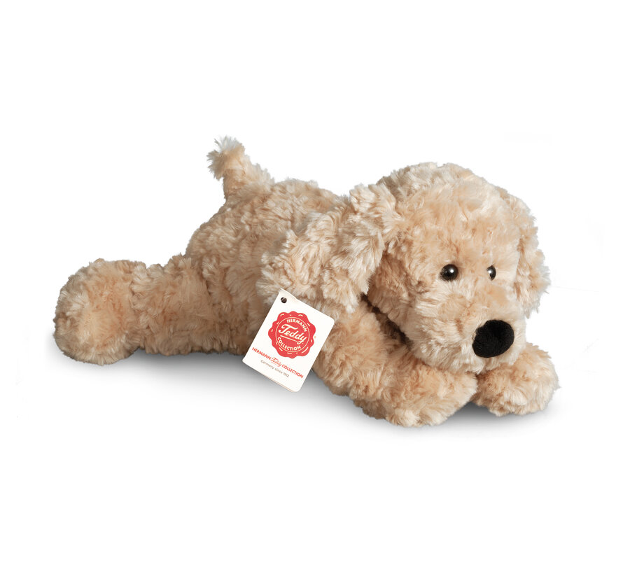 Knuffel Hond Beige 28cm