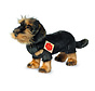 Knuffel Hond Ruwharige Teckel 28cm