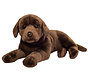 Knuffel Hond Labrador Chocoladebruin 50 cm