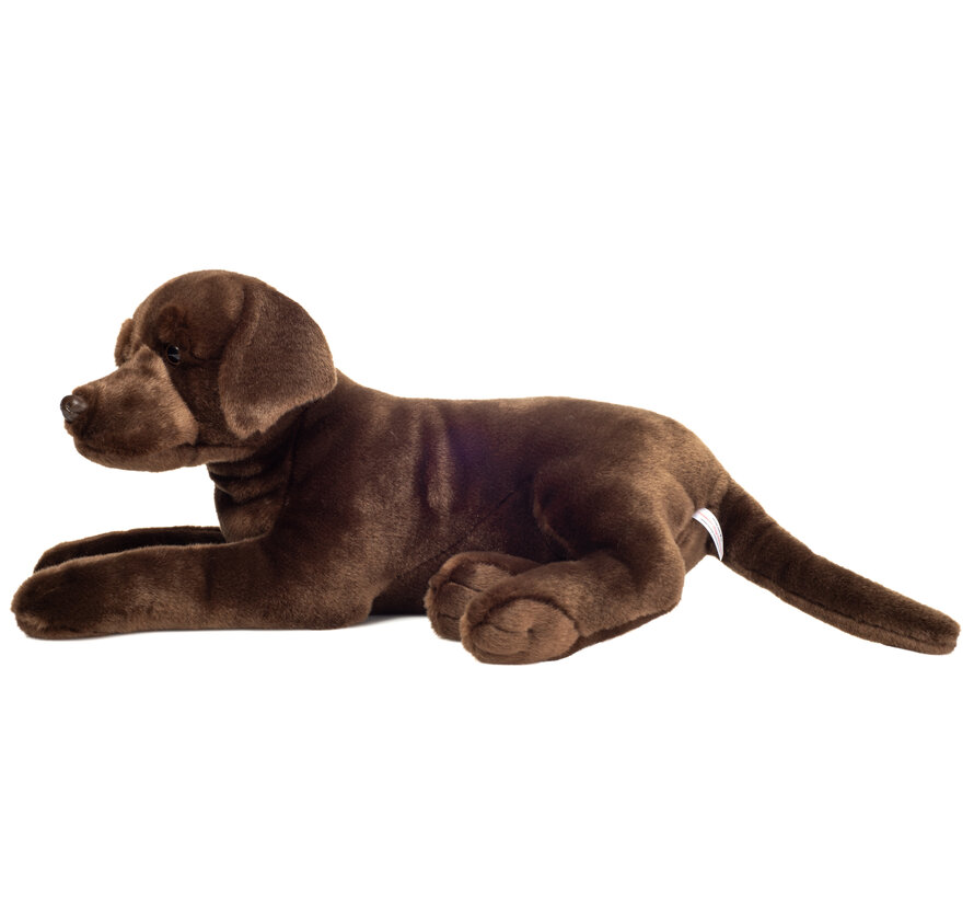 Knuffel Hond Labrador Chocoladebruin 50 cm