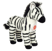 Hermann Teddy Knuffel Zebra 25 cm