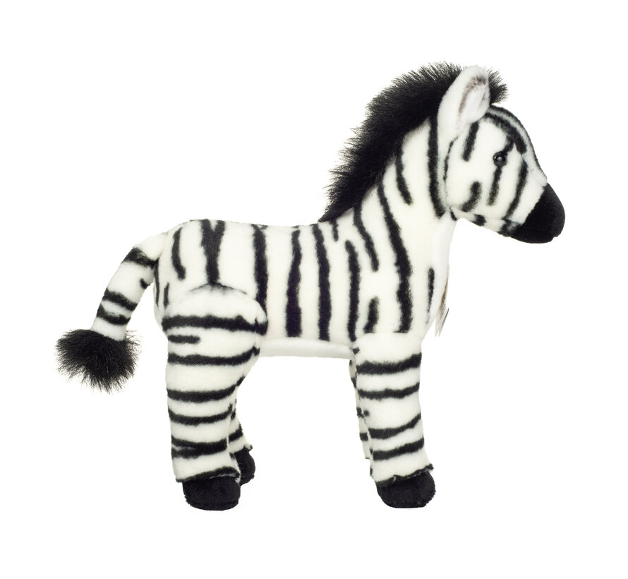 Knuffel Zebra 25 cm