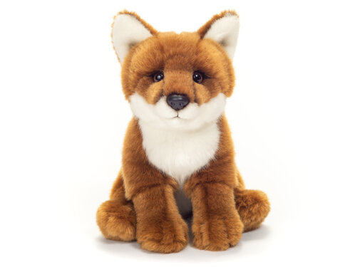 Hermann Teddy Knuffel Vos Zittend 20cm