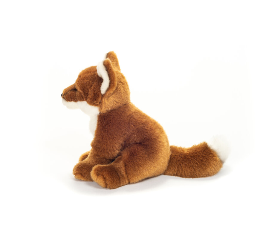 Knuffel Vos Zittend 20cm