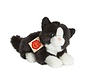 Knuffel Kat Zwart Wit