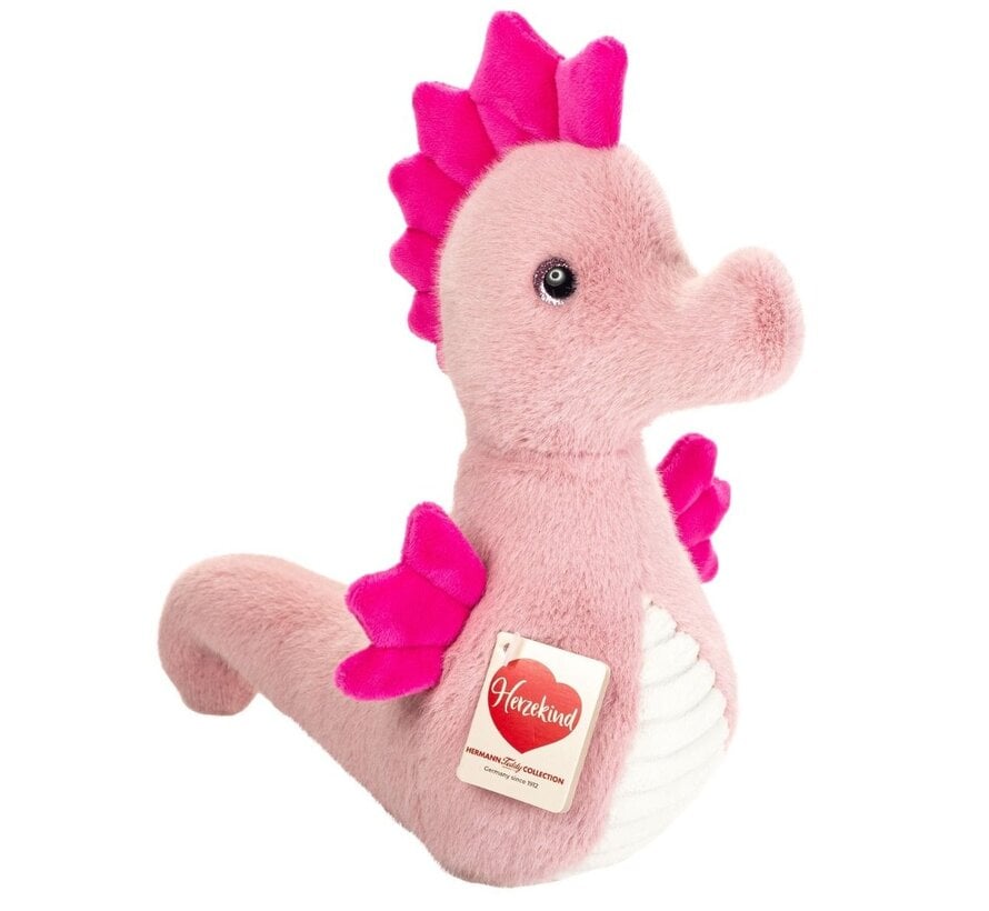 Knuffel Zeepaardje Alba Roze 23 cm