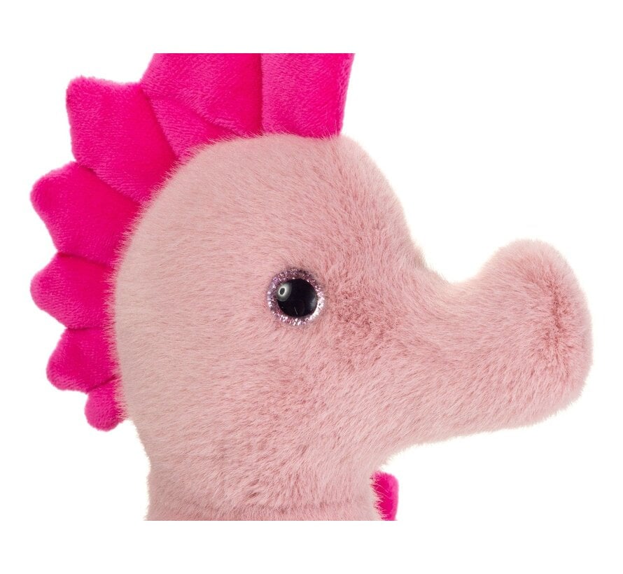 Knuffel Zeepaardje Alba Roze 23 cm
