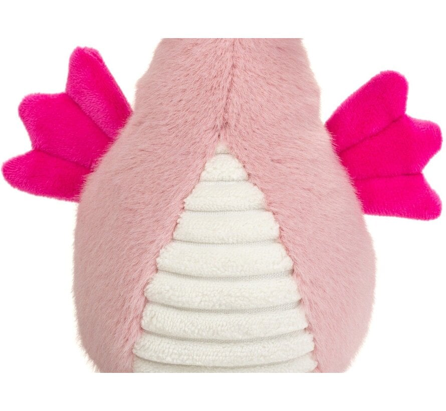 Knuffel Zeepaardje Alba Roze 23 cm