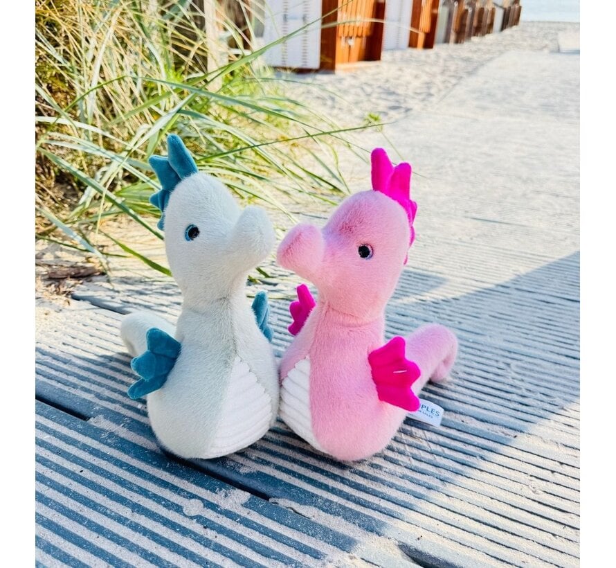 Knuffel Zeepaardje Alba Roze 23 cm