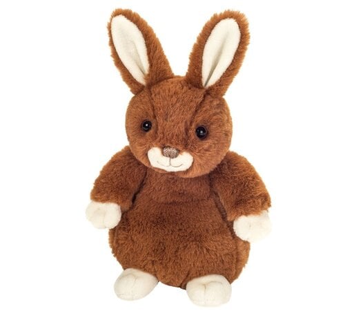 Hermann Teddy Knuffel Konijn Luna Donkerbruin 20 cm