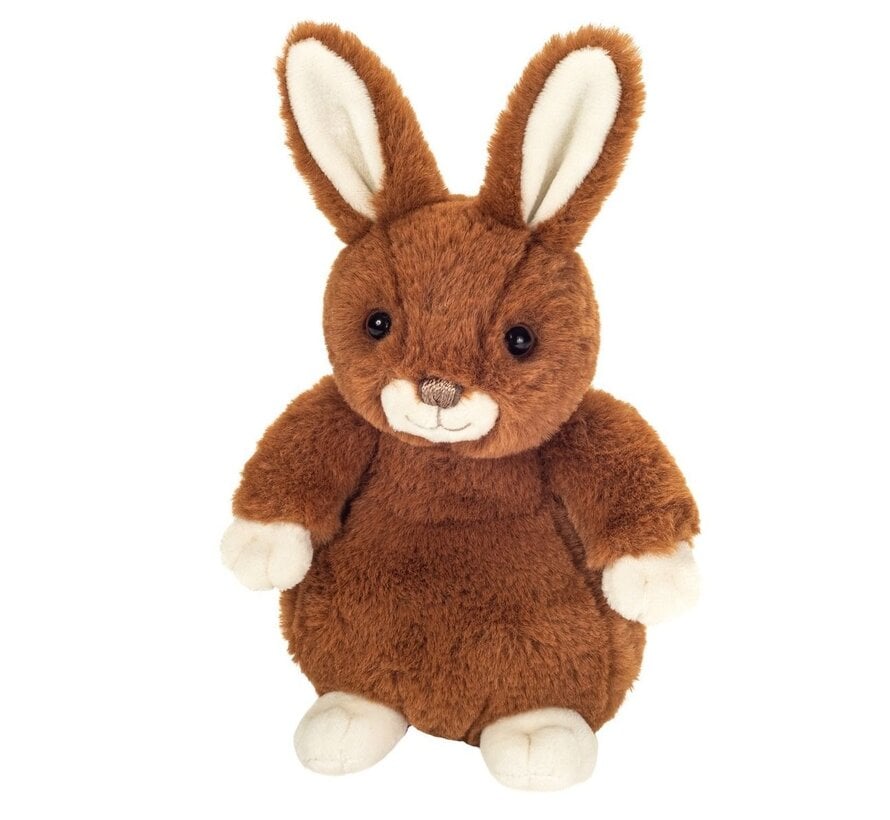 Knuffel Konijn Luna Donkerbruin 20 cm