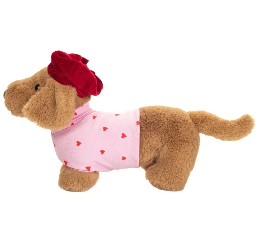 Knuffel Teckel Lady Amelie 26 cm