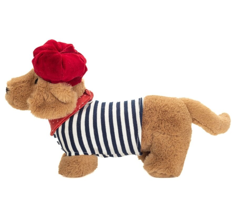 Knuffel Teckel Claude 26 cm
