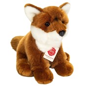 Hermann Teddy Knuffel Vos Zittend 25 cm