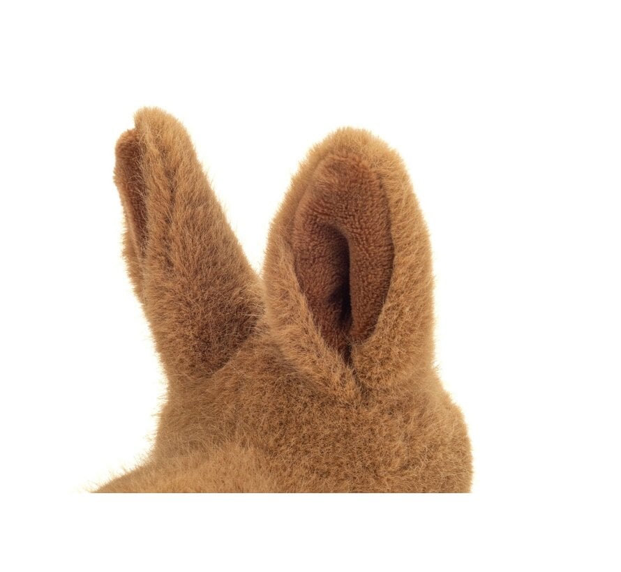 Knuffel Konijn Zittend Bruin 20 cm
