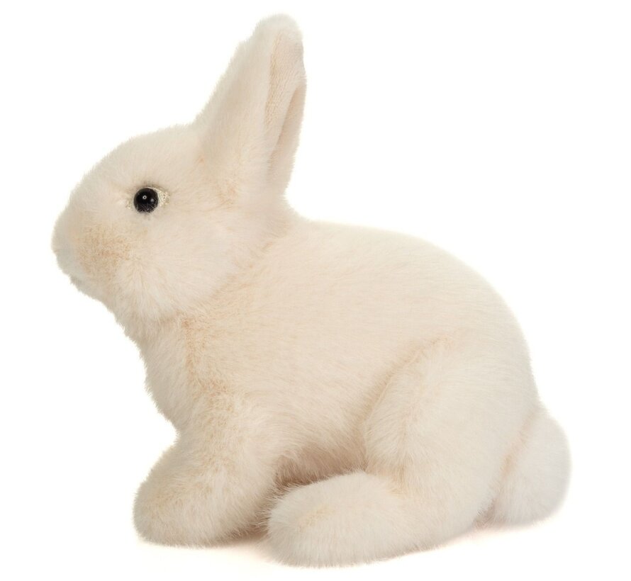 Knuffel Konijn Zittend Crème 20 cm