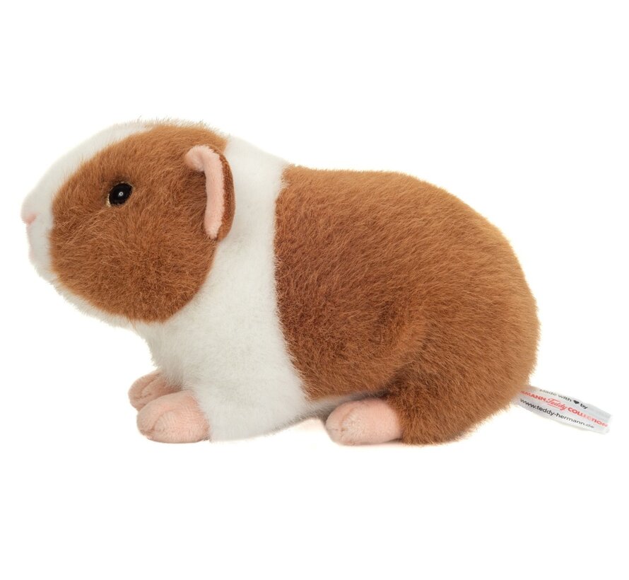 Knuffel Cavia Lichtbruin-Wit 19 cm