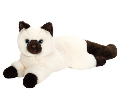 Hermann Teddy Knuffel Birmese Kat Liggend 36 cm