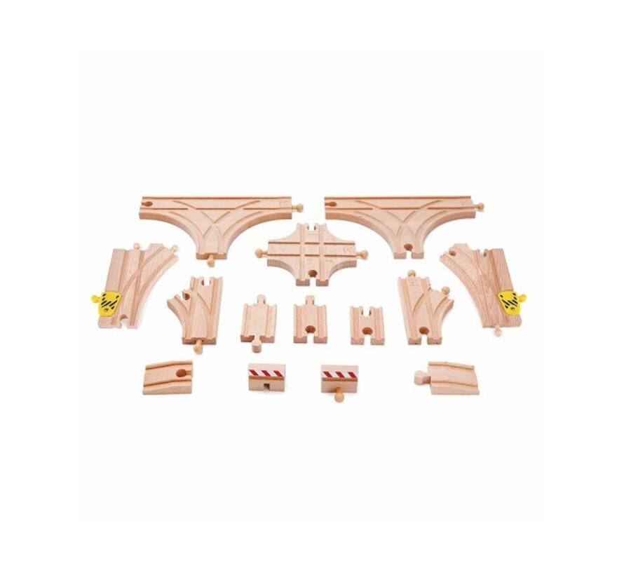 Spoorbaan Uitbreidingsset 14-delig
