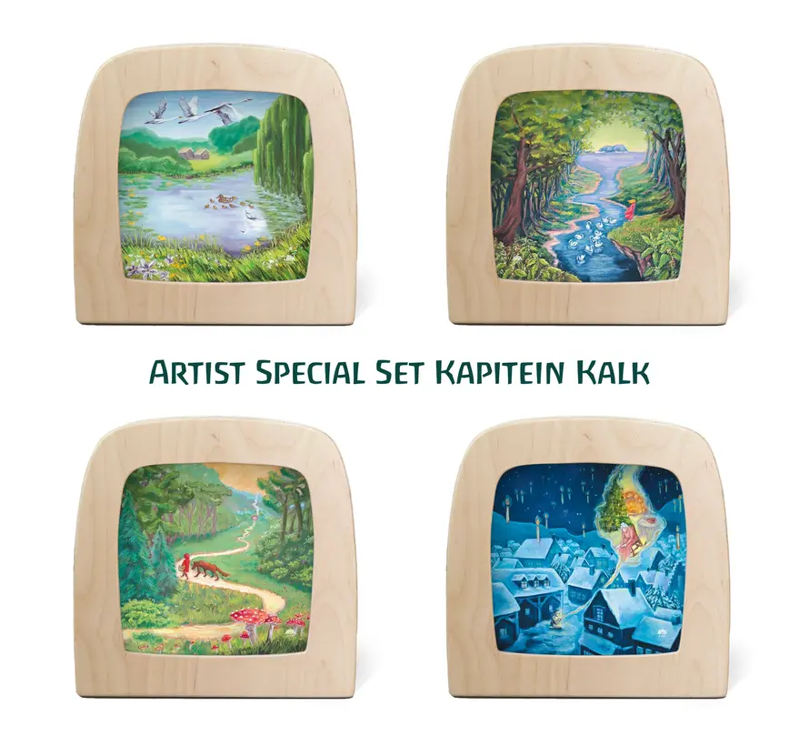 Silhouet Artist-Set Kapitein Kalk