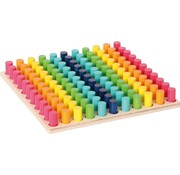 Hess Insteekspel Regenboog Hout 121-delig