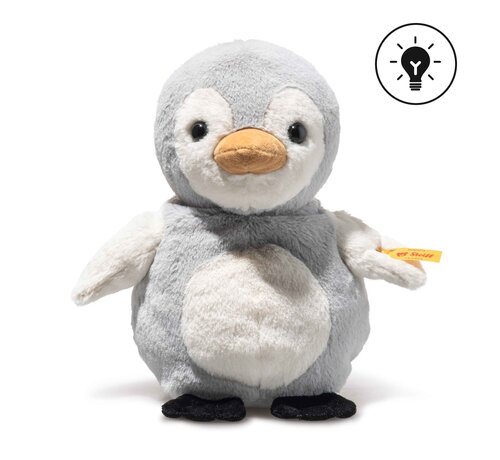 Steiff Knuffel Lio Penguin Grijs/White 22cm