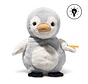 Knuffel Lio Penguin Grijs/White 22cm