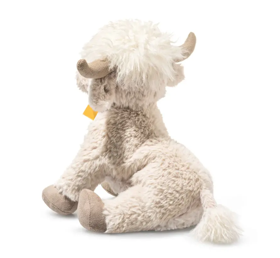 Knuffel Harper Highland Cow Beige 24cm