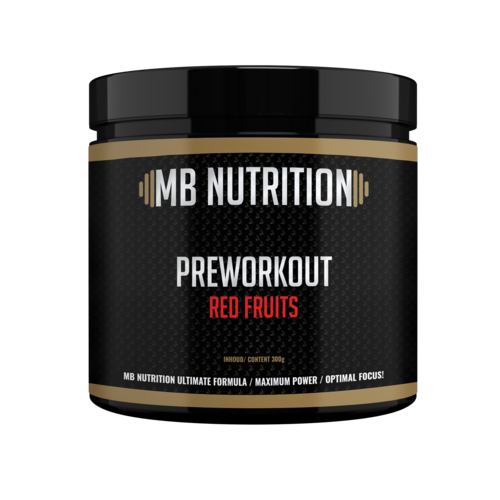 MB Nutrition Pre workout (300g) - Red Fruits