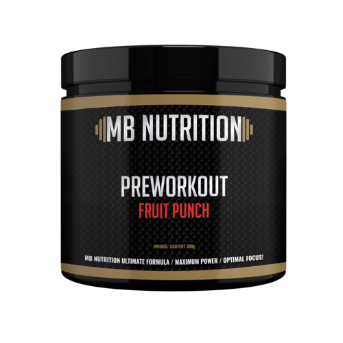 MB Nutrition Pre workout (300g) - Fruit Punch