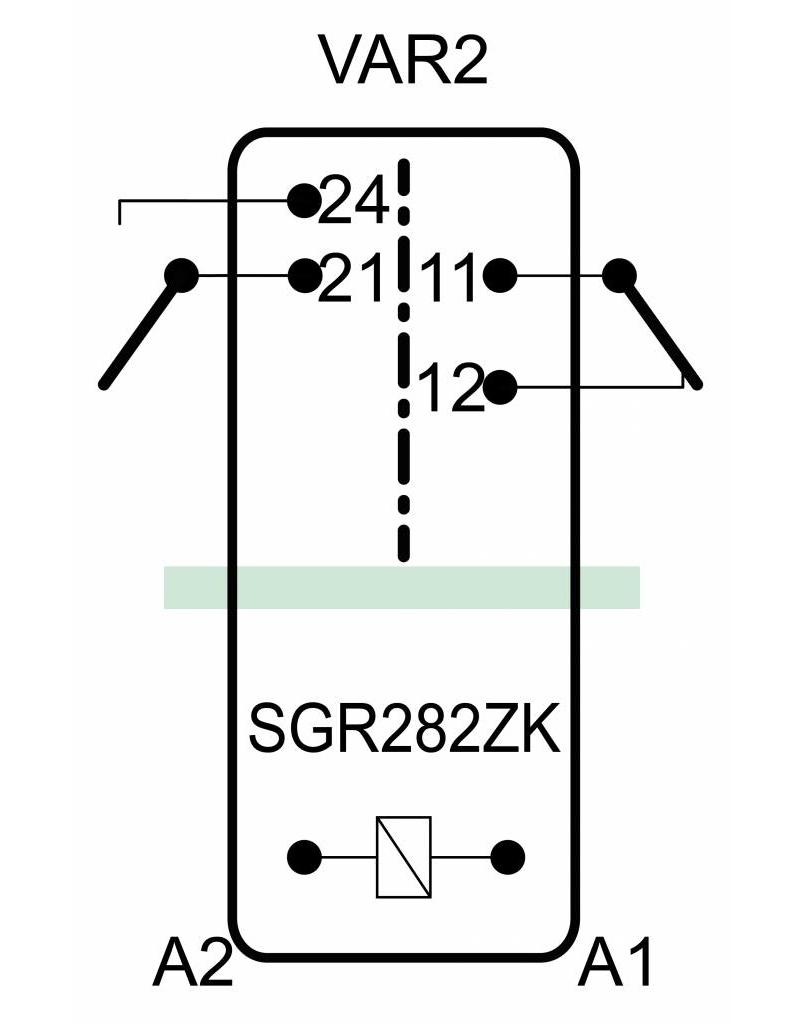 ELESTA relays SGR 282 ZK Series - VAR 2