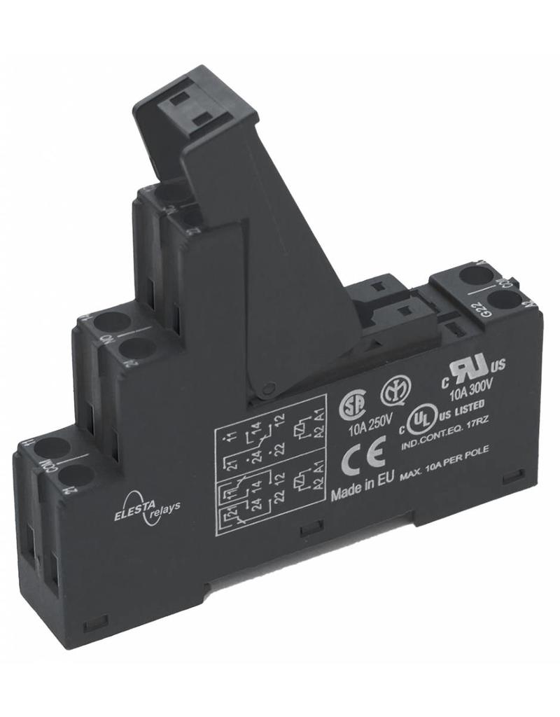 ELESTA relays DIN rail socket