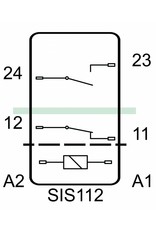 ELESTA relays SIS2 Baureihe - SIS112 L38 mit längeren Pins