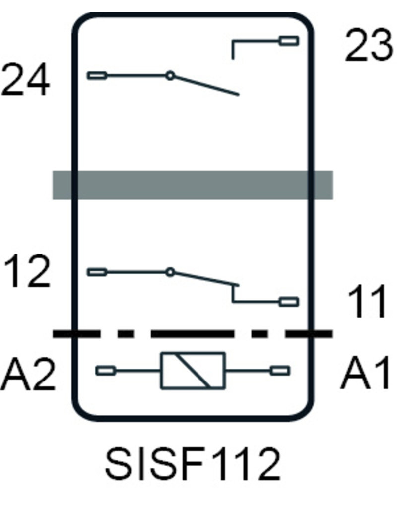 ELESTA relays SISF2 Baureihe - SISF112