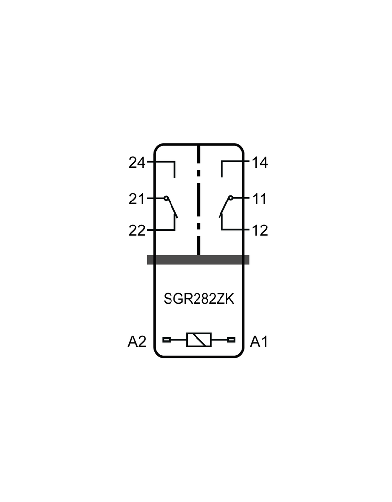 ELESTA relays SGR282 ZK Series