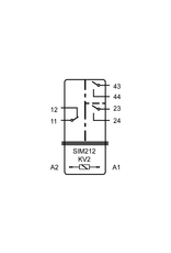 ELESTA relays SIM 3 Series - SIM212 KV2
