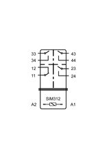 ELESTA relays SIM4 Baureihe - SIM312