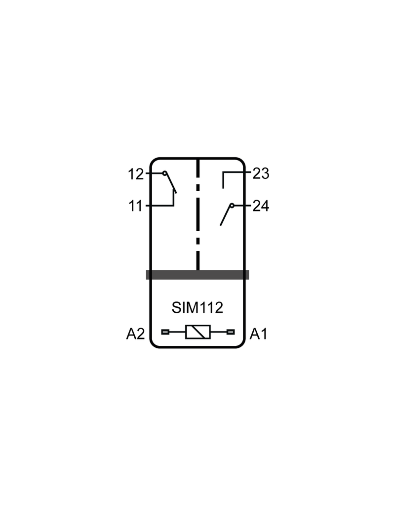 ELESTA relays SIM2 Series - SIM112